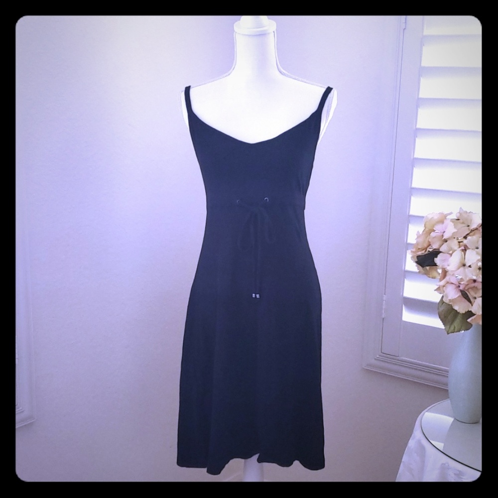 Eddie Bauer Black Cotton Dress